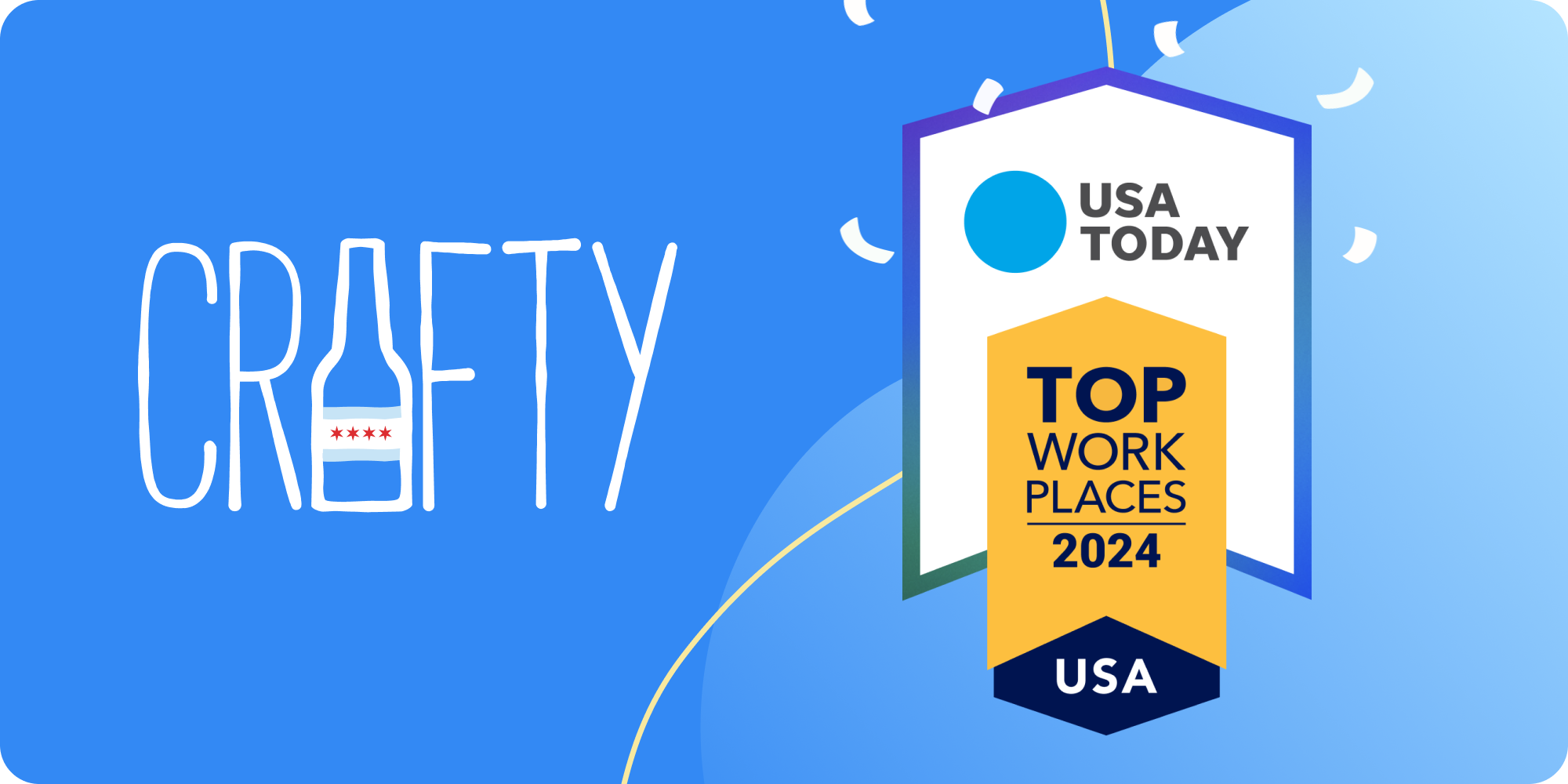 Crafty wins 2024 Top Workplace for USA Today