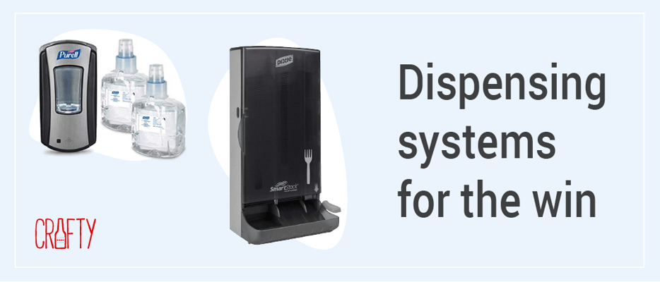 Sanitizing Dispensing Systems for offices Sanitizing Dispensing Systems for offices