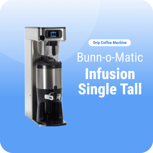 drip coffee machines for office bunn infusion single