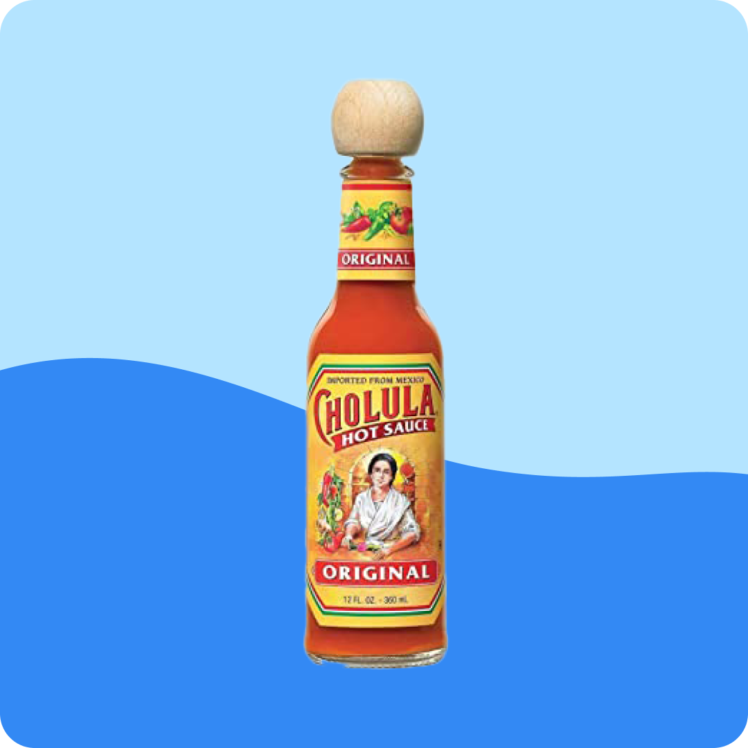 Vegan condiment Cholula Hot Sauce