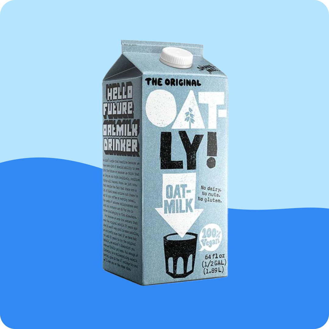 vegan milk for work Oatly Oat Milk - Original