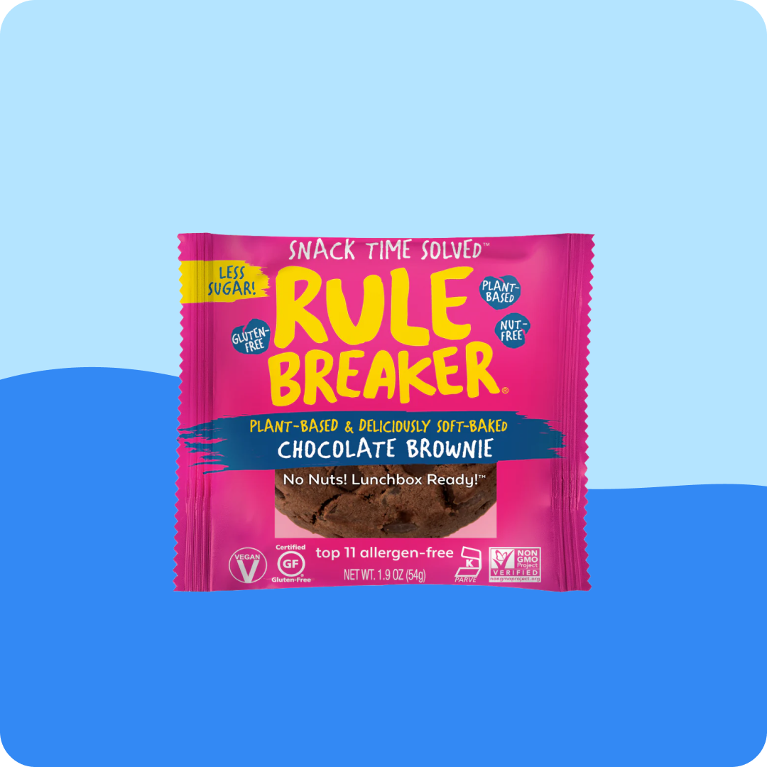 plant-based candy Rule Breaker Deep Chocolate Brownies