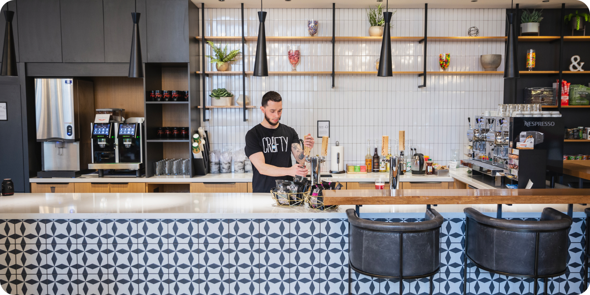Ferrara made their office kitchen and pantry sweeter with crafty-2