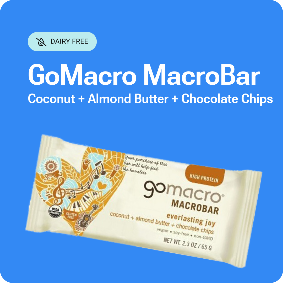 GoMacro Dairy Free Office Pantry Products