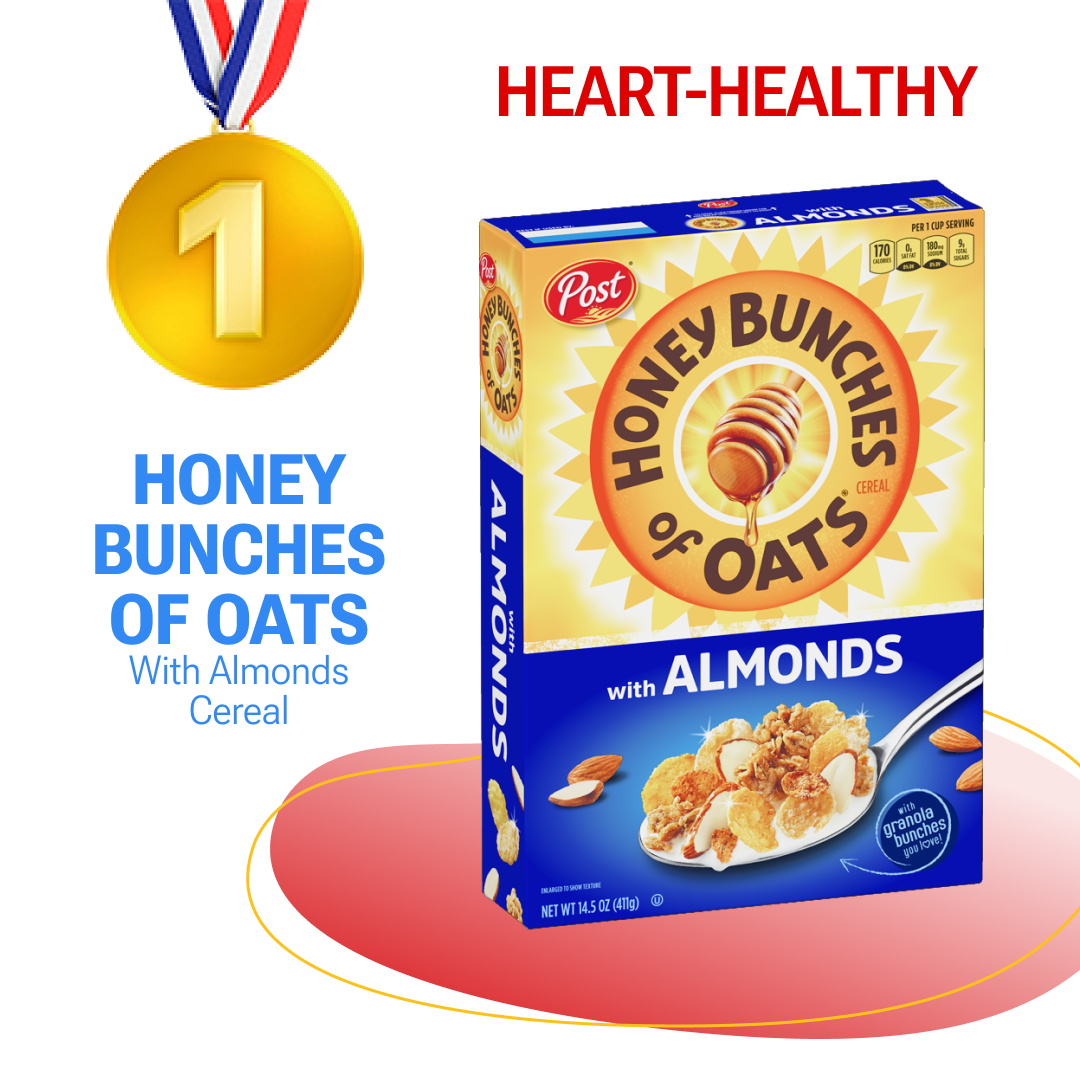 Heart Healthy Office Pantry Honey Bunches of Oats Almond