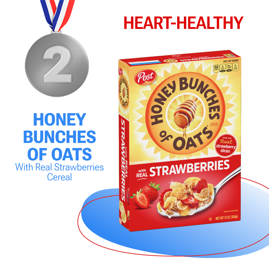 Heart Healthy Office Pantry Honey Bunches of Oats Strawberry