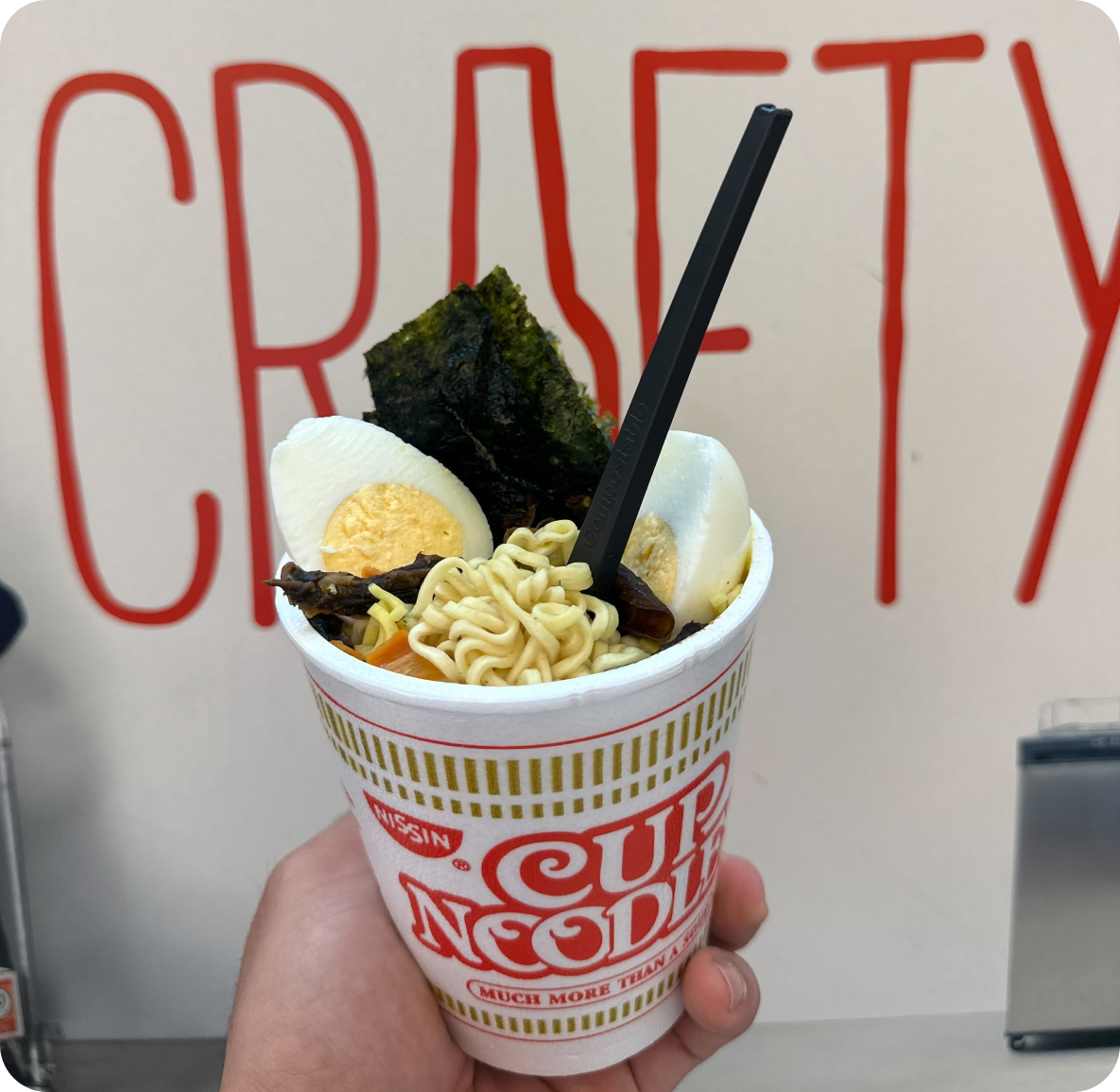 Office Pantry Lunch Cup of Noodles Hack (1)