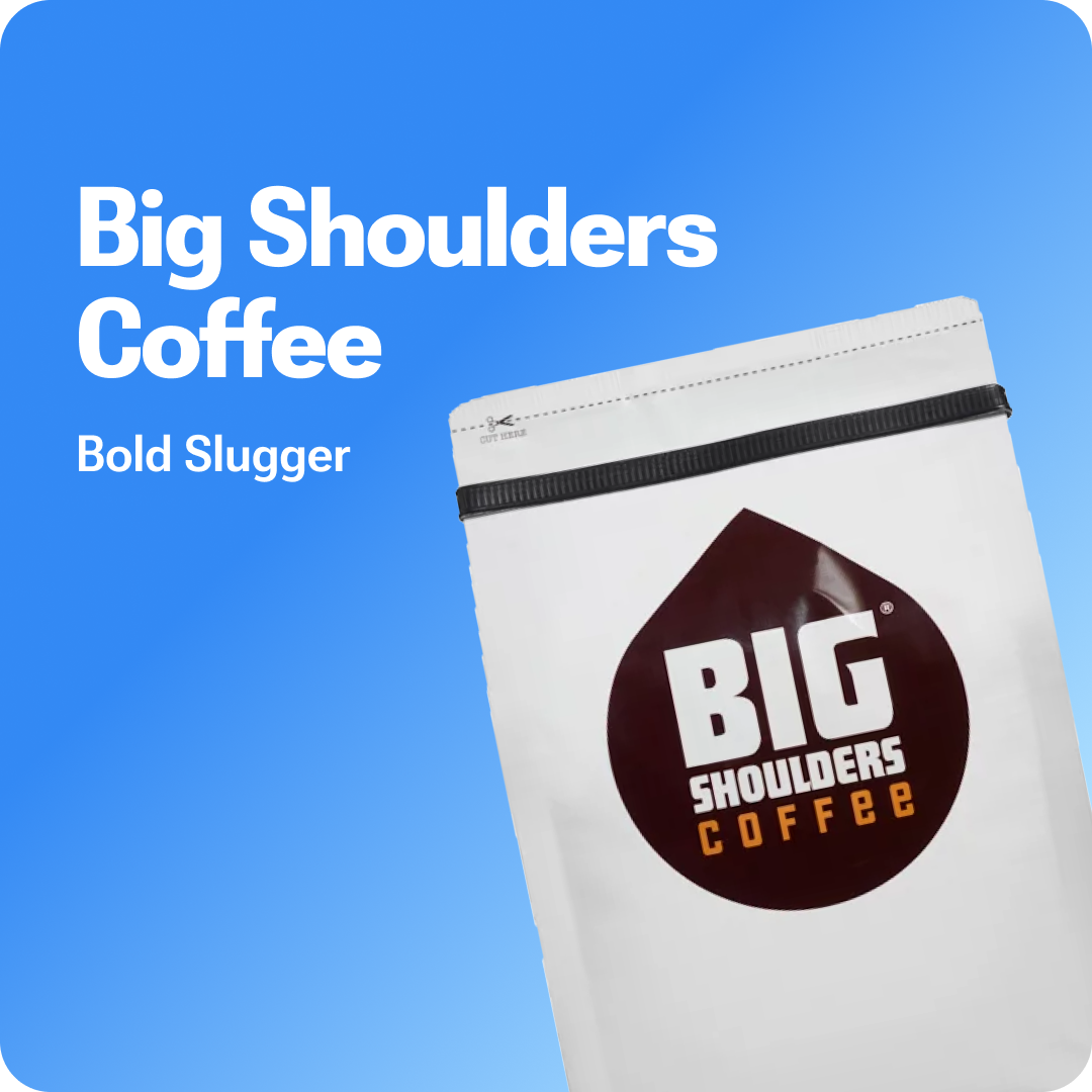 The best office coffee beans_ Big Shoulders Bold Slugger