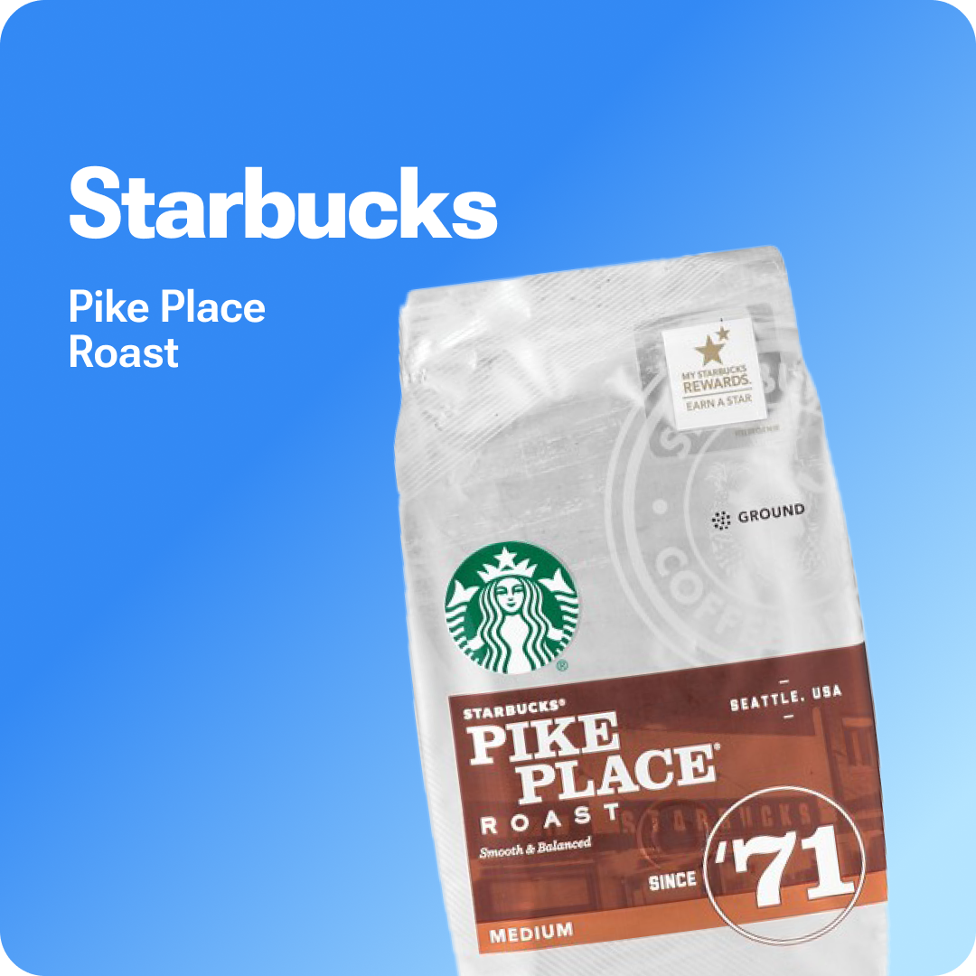 The best office coffee beans_ Starbucks Pike Place Roast