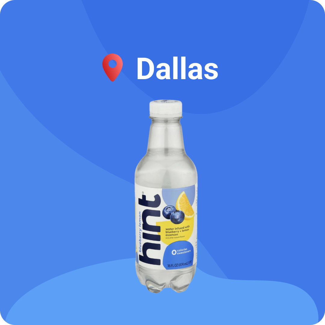Top Office Drinks By City Dallas